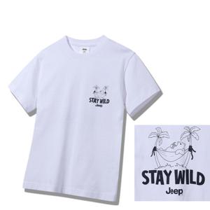 [지프키즈]25신상 남여공용키즈스테이 와일드 반팔티KQ2TSU596_U