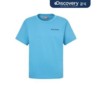 프레시벤트 워싱 빅 써클 그래픽 반팔티 (D/BLUE)  DXRS7E053-BLD