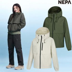 [네파] 여성 생활방수 세미 크롭 점퍼 에코 방풍 등산 자켓 7J20663