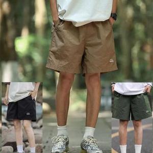 마운틴 와이드 5부반바지 느슨한 여름반바지 버뮤다팬츠 남여공용