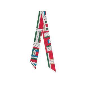 에르메스 트레스 H 트윌리 루즈 블랑 베르 H063847S10