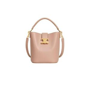 셀린느 스몰 버킷 루이즈 스무스 카프스킨 소프트 피치 119173FX9-03PH