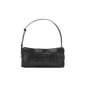 보테가 베네타 브릭 카세트 숄더백 블랙 709360VMAY18425