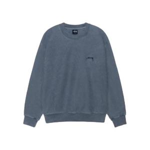 스투시 스무스 스탁 크루 피그먼트 다이드 네이비 1915021