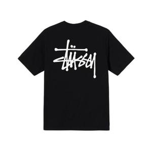 스투시 베이직 스투시 티셔츠 블랙 2021 1904649