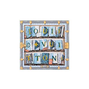 루이비통 LV 라이브러리 스퀘어 70 데님 블루 M96116