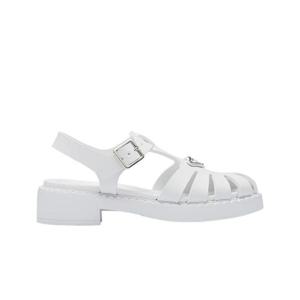 프라다 스포티 폼 러버 샌들 화이트 1X857M-3LKK-F0009