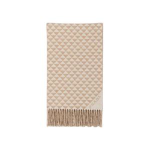 프라다 심볼 더블 울 앤 캐시미어 스카프 샌드 화이트 1FS056-2CON-F0J34