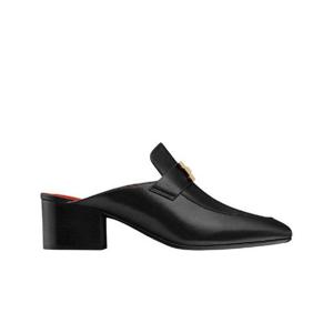 에르메스 파라다이스 뮬 고트스킨   누아 H172212Z05