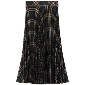 버버리 미디 스커트 8093010 C1213 Green