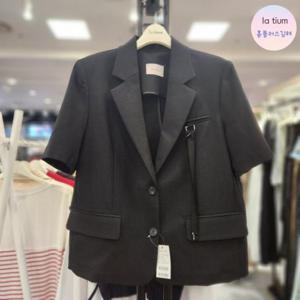 라티움 HC03 여성 핏예쁘고 편한 카라 반팔자켓 L45 S3JK05 99