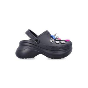 발렌시아가 샌들 720762W0FOW 1000 BLACK