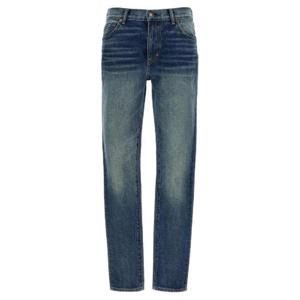 Tom Ford 로고 패치 스키니 진 PAD113DEX223 HB601 TP935439784