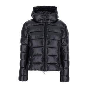 세이브더덕 블랙 후드 집업 코스마리 패딩 D31470W LOVE2110000