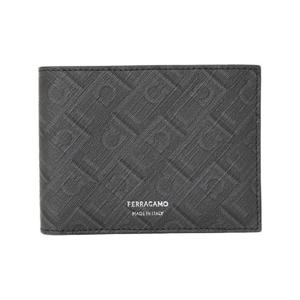 페라가모 모노그램 숏 월렛 블랙 661550-780328