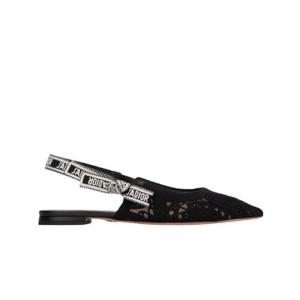 디올 자디올 슬링백 플랫 블랙 KCB745BMY-S900