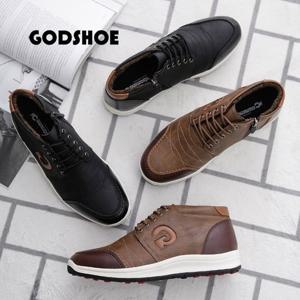 갓슈 지글 앵클 스니커즈 털부츠 방한화 골프화