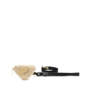 프라다 스터드 장식 로고 동전 지갑 2YG0132AWL