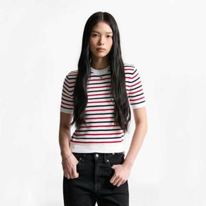 타미진스 여성 에센셜 반팔 스웨터 T32F6KTO13TWT1