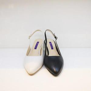 [오브엠]  F11TD114AB_여성 6CM 슬링백 샌들 구두 2종