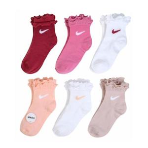 나이키키즈 (160-210) 나이키걸스러플앵클삭스 6개 양말세트 아동양말 A253SO425P 플레이키즈프로CH