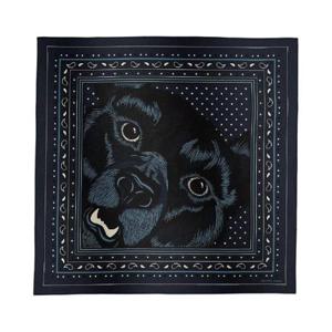 에르메스 Grrrrr 스카프 65 반다나 마린 누아 블랑 H284227T07