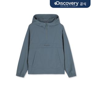 키즈 에센셜 우븐 후드 아노락 (D/BLUE)