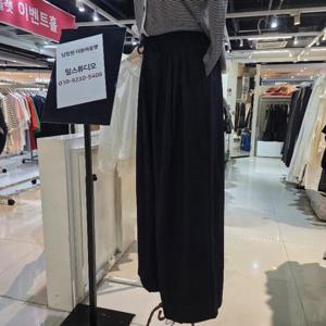 밀스튜디오 DP02 앞주름 롱 통바지 LR9SLS107