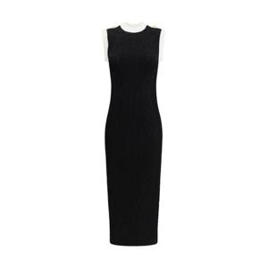 발망 미디 원피스 FF1RJ032KI64 EAB BLACK