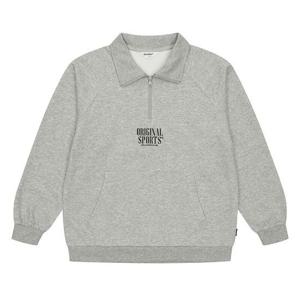 [에꼴리에]MARIO남아 카라 반집업 래글런 티셔츠 23C5401_GY