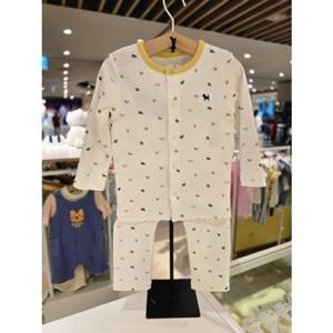 [블루독베이비] 25 FW(크림)쁘띠토리내의(45A7005406)출산 유아 신생아 조카 선물 임신 실내복 (45A7005406