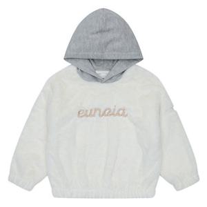 [소이]MARIO여아 밍크 레터링 자수 후드 티셔츠 21W1458_IV