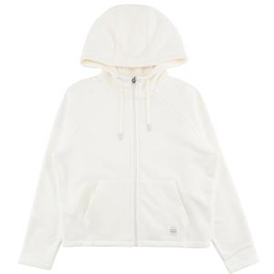 데상트 여성 코튼모달 기모 트레이닝 후드집업 SP322UFT99IVY