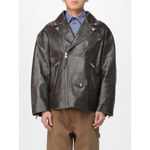 모스키노 바이커 자켓 37015270 1101 Brown