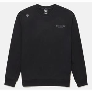 데상트 스몰 워딩 스포츠테리 맨투맨 B1 SQ323UHT81 BLK0 HPNK KHK0 MGRY