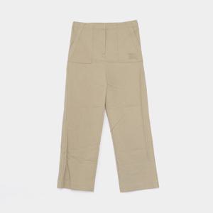 버버리키즈 기사로고 코튼 블렌드 와이드 여아 팬츠 8088678/4A