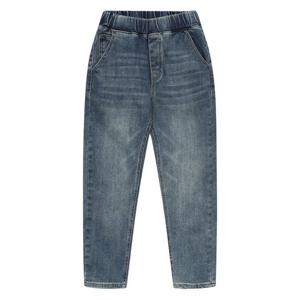 [에꼴리에]MARIO남아 기모 밴딩 데님 워싱 테이퍼드 팬츠 21D1205_BL