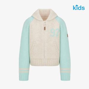 노스페이스키즈 NJ5SR54U 민트 걸즈 루멜라 니트집업
