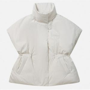 M 윌슨조끼 LQC W244002GDVO7-OWH 여성 경량 구스 베스트 자켓