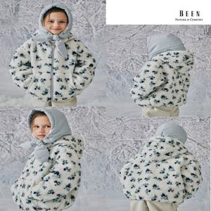 [빈]BZ71JP01IV 아이보리 모티브 자카드 보아 점퍼