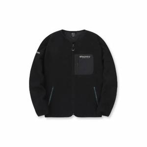 M 디스커버리자켓 BQK DMSS31044-BKS 남성 자가드 플리스 자켓