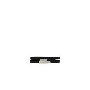 25FW 생로랑 생로랑 로고 Plaque 브레이스렛 758343BL44E1000 TP565420070