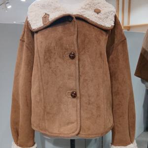 [르니앤맥코이] MM12MJ703HJY 뽀글이 리버시블 인조 무스탕 ST 쟈켓