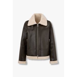 톰보이  9105461114 신세틱 무스탕 점퍼