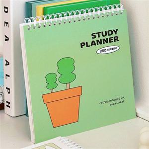 다이어리 초등 공부습관 고학년 스터디플래너 3개월용 그린