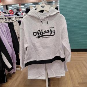 에스핏 HC35 밑단배색 후드 와이드세트TR SJY710FKTR03