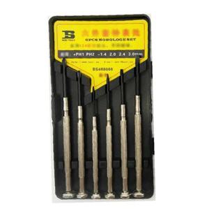 소형 드라이버 공구 안경 미니 십자 별 6종 세트