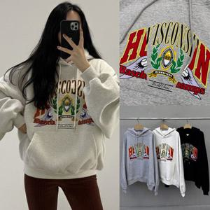 나야홍 / 위쉬몰 SE 기모야구프린팅후드티(V946H512) 빅사이즈