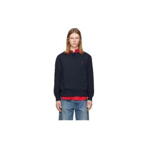 25 FW 폴로 랄프로렌 남성 네이비 더 RL 플리스 스웨트셔츠 252213M204008