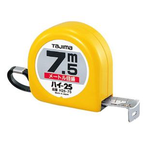 타지마 TAJIMA 하이 수동 줄자 H25-75